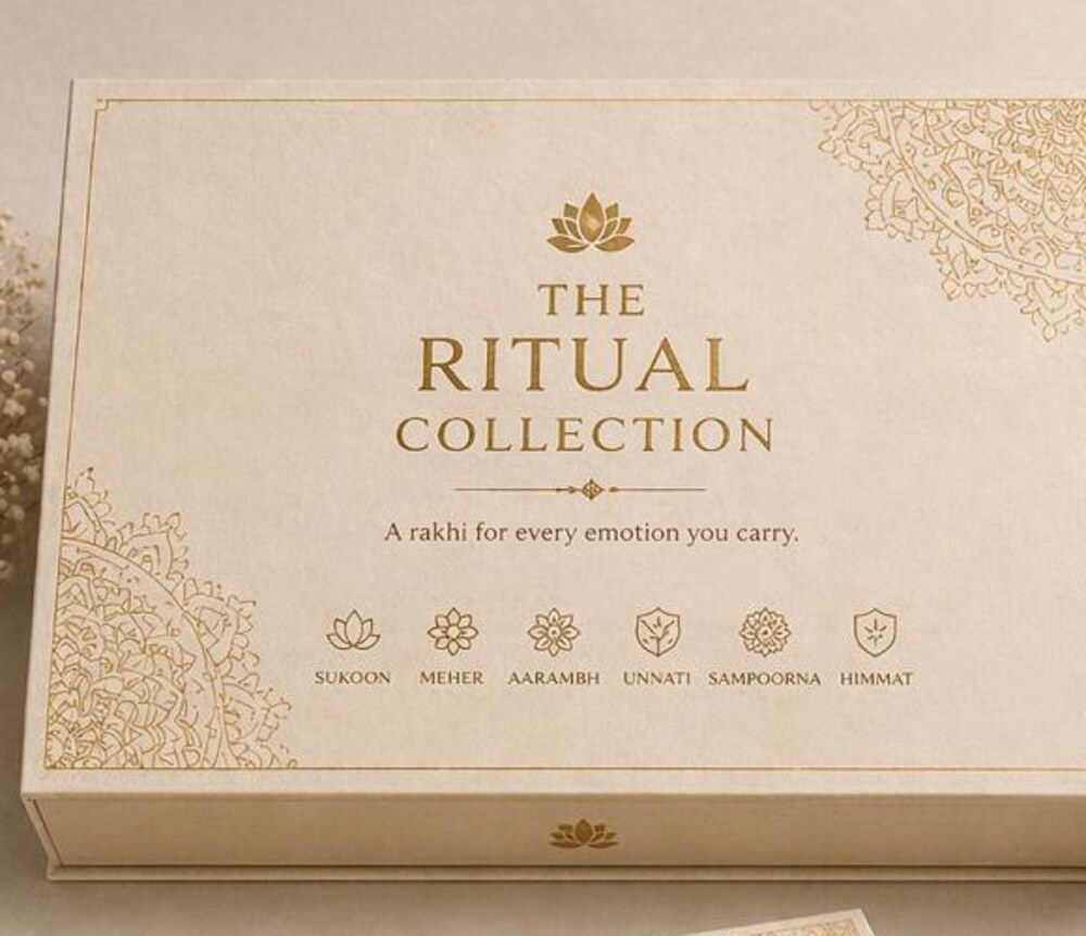 Crystal Rakhi Gift Box — The Ritual Collection